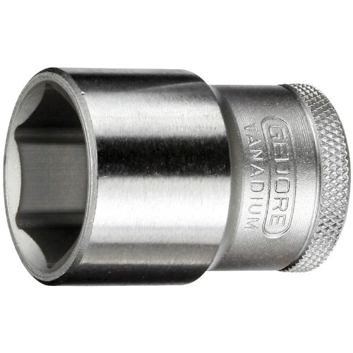 Hylsa 1/2" 6-kant mm GEDORE 19