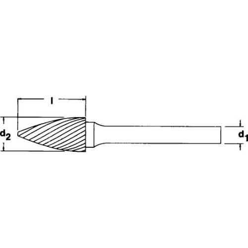 Roterande fil HM form G PROCUT