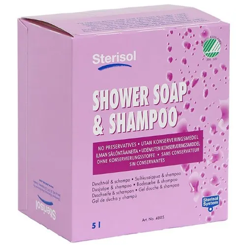 Duschtvål och schampo STERISOL
