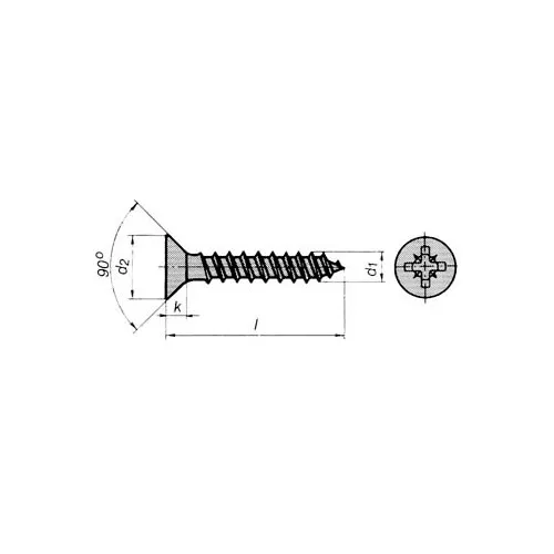 Träskruv TFX FZB I-PACK