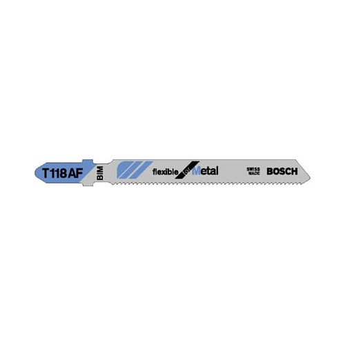 Sticksågblad BOSCH T 118 AF Metall