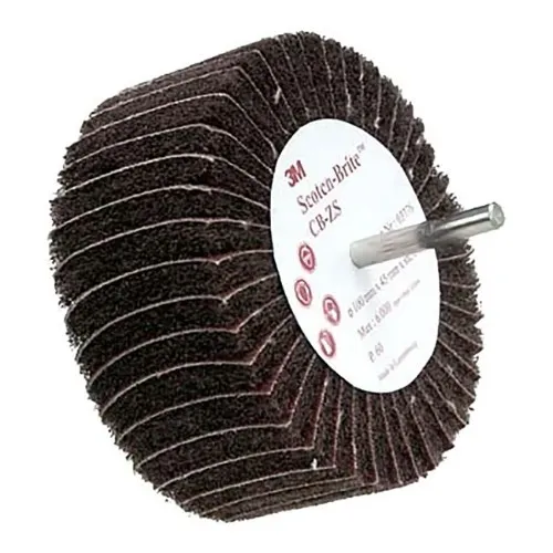 Slipnylonstift 3M Scotch-Brite CB-ZS med slipduk 