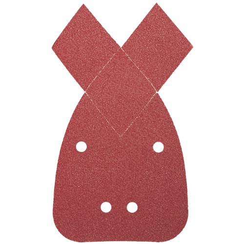 Slippapper BOSCH Red Wood 95x135 mm Delta