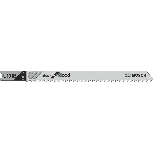 Sticksågblad BOSCH U 101 B Trä
