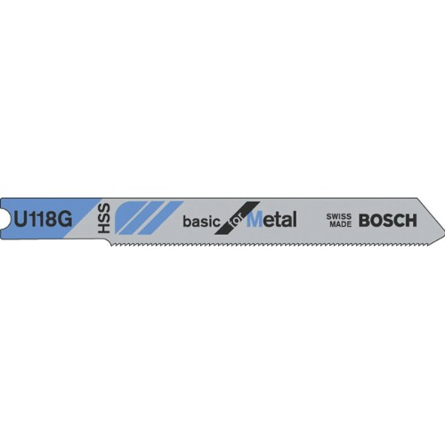 Sticksågblad BOSCH U 118 G Metall