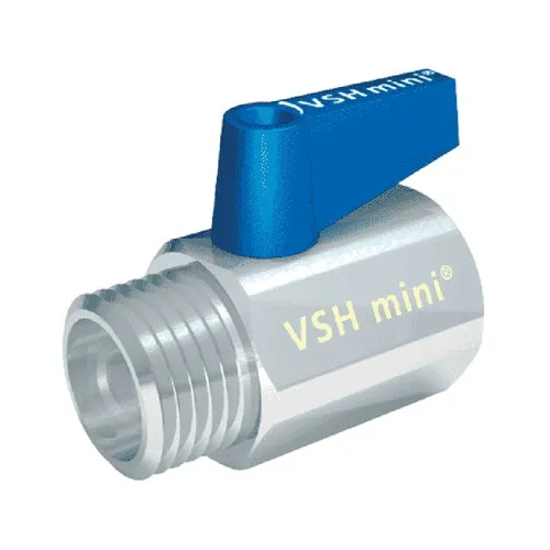 Kulventil VSH Mini inv.gänga/utv.gänga