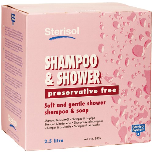Duschtvål och schampo STERISOL 3809
