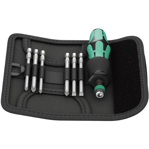 Bitssats 1/4" WERA Kraftform Kompakt 40