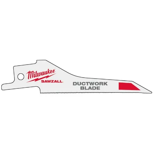 Tigersågblad MILWAUKEE<br />Ductwork Tunnplåt