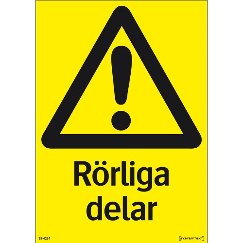 Skylt rörliga delar