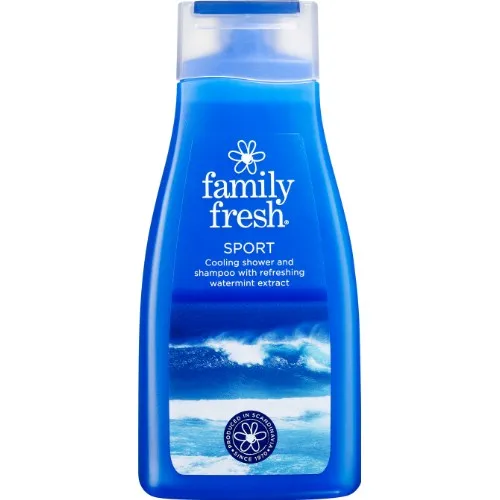 Duschtvål och schampo FAMILY FRESH Sport