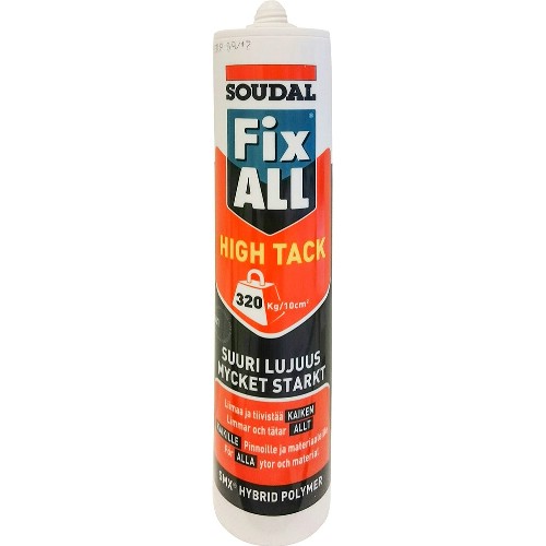 Lim- och tätningsmassa SOUDAL Fix ALL High Tack