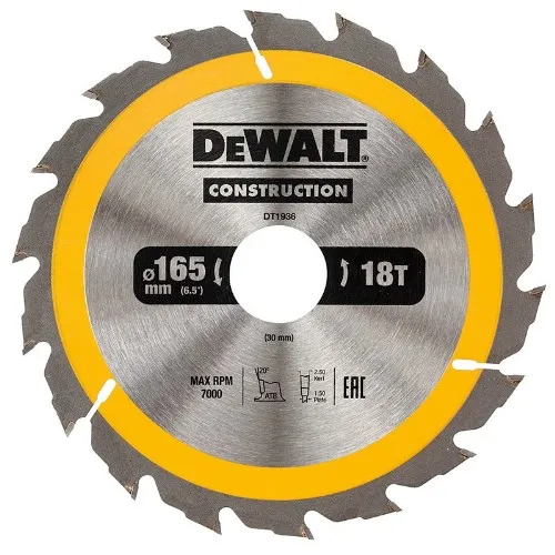 Cirkelsågklinga DEWALT Construction