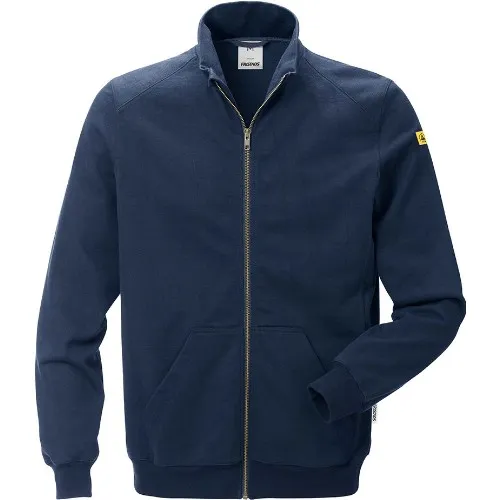 Sweatshirtjacka FRISTADS 4080 XSM ESD