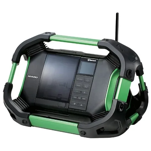 Arbetsplatsradio HIKOKI UR 18DSDL 14,4-18 V utan batteri
