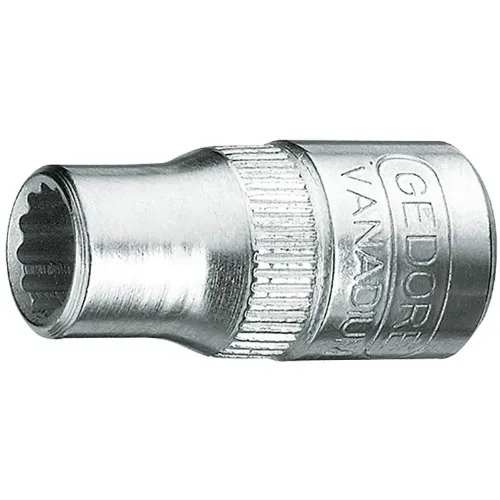 Hylsa 1/4" 12-kant mm GEDORE D20