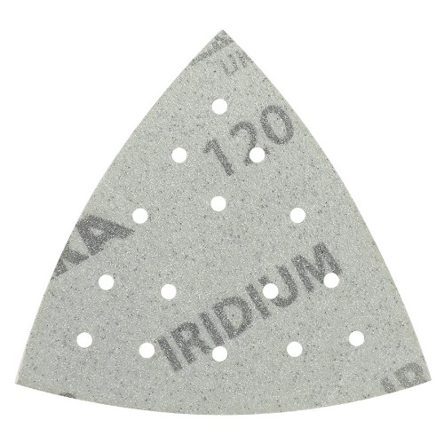 Slippapper MIRKA Iridium 93x93 mm Trekant