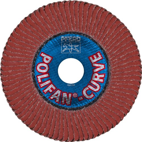 Lamellrondell PFERD<br />PFR A SGP CURVE ALU rundad