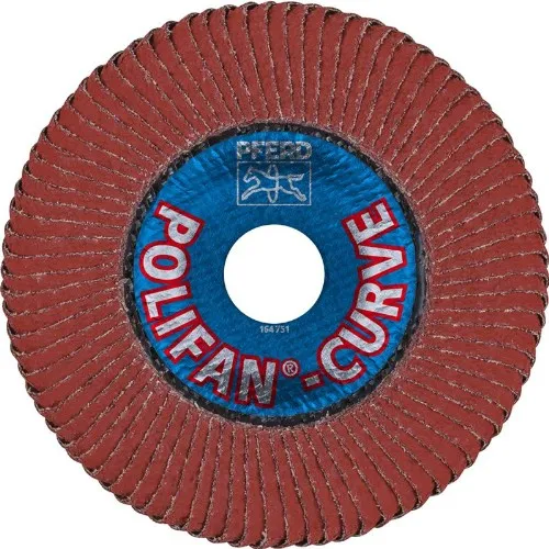 Lamellrondell PFERD<br />PFR A SGP CURVE ALU rundad
