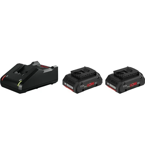 Laddare- och batteripaket BOSCH ProCore 2x18 V 4,0 Ah Li-Ion