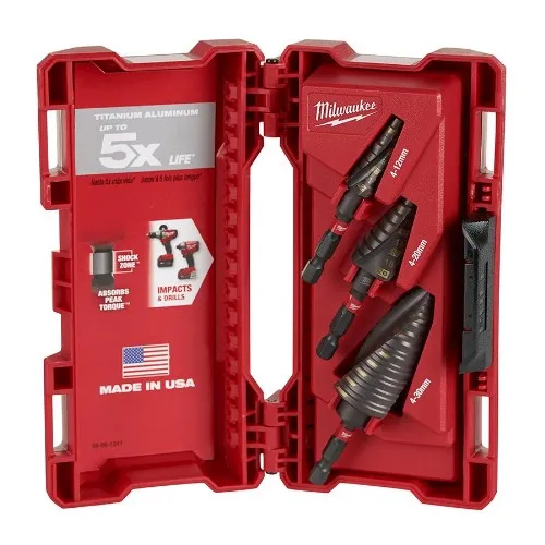 Stegborrsats MILWAUKEE Shockwave Impact Duty