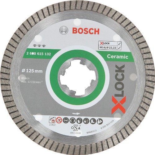Diamantkapklinga BOSCH Best for Ceramic X-Lock