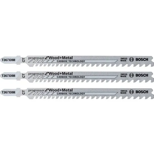 Sticksågblad BOSCH T 367 XHM Metall/trä