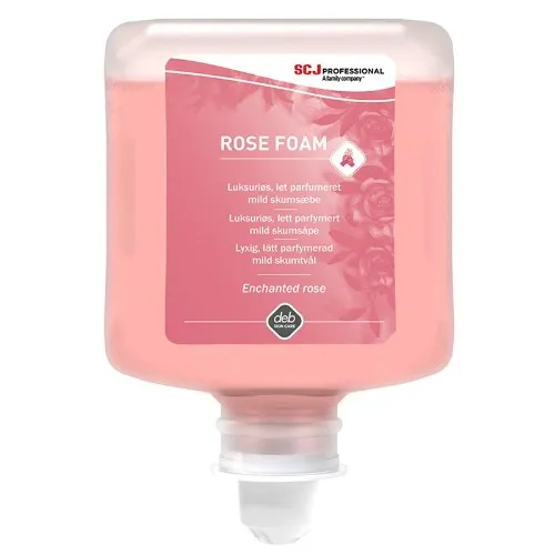 Skumtvål DEB SKIN CARE Rose Foam
