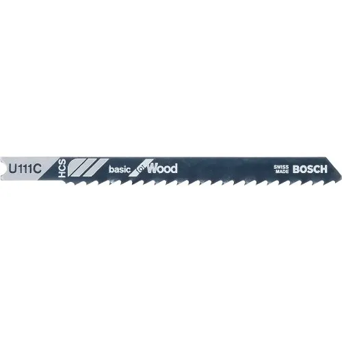 Sticksågblad BOSCH U 111 C Trä