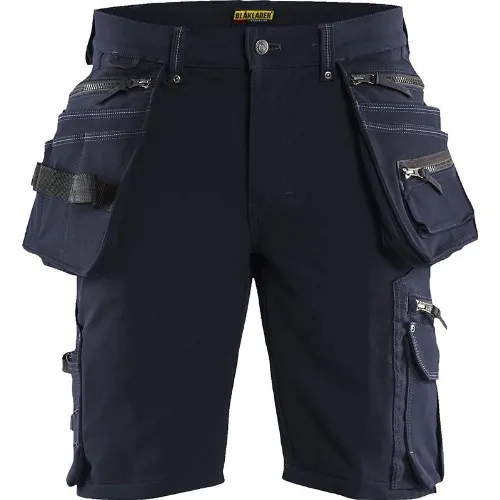 Hantverksshorts BLÅKLÄDER 19881644 X1900 Stretch