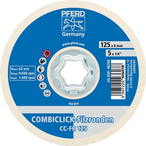 Filtrondell PFERD<br />CC-FR COMBICLICK