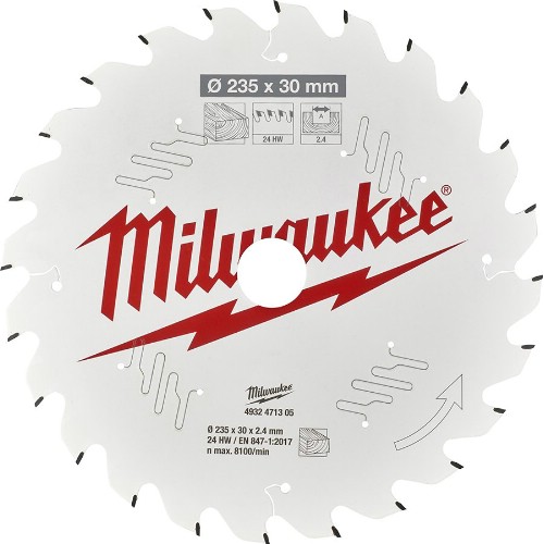 Cirkelsågklinga MILWAUKEE Cirkelsåg Trä