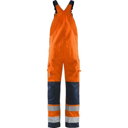 Orange/Marinblå