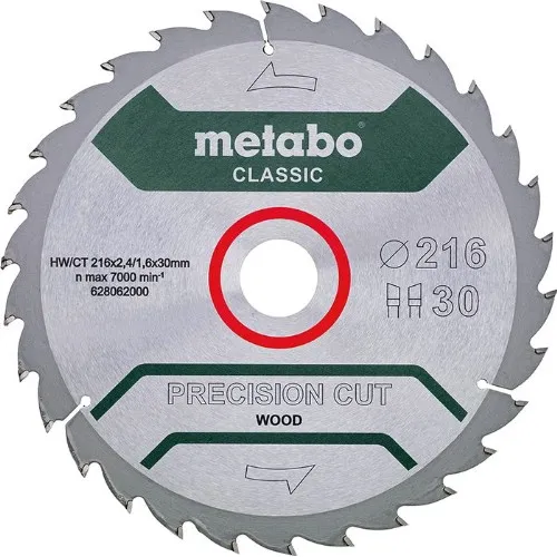 Cirkelsågklinga METABO Precision Cut Wood Classic
