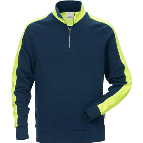 Sweatshirt FRISTADS<br />7449 RTS Half Zip
