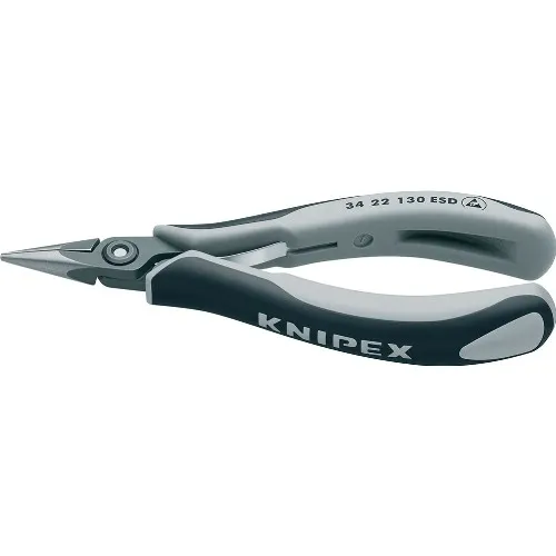 Flacktång elektronik KNIPEX 3422 ESD