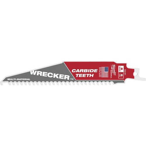 Tigersågblad MILWAUKEE Wrecker Heavy Duty Carbide