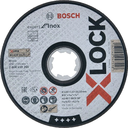 Kapskiva BOSCH Expert for Inox Typ 41 X-Lock