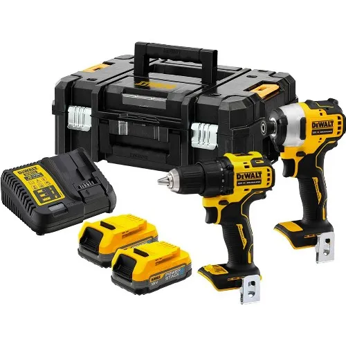 Kombipaket DEWALT DCK2062E2T 18 V Powerstack
