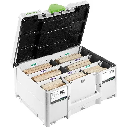 Brick- och frässortiment FESTOOL DS/XL D12/D14 128 BU i Systainer