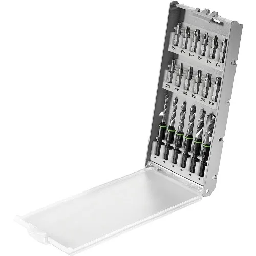 Bits- och borrsats 1/4" FESTOOL BKS SYS3 D3-8 K CE/W