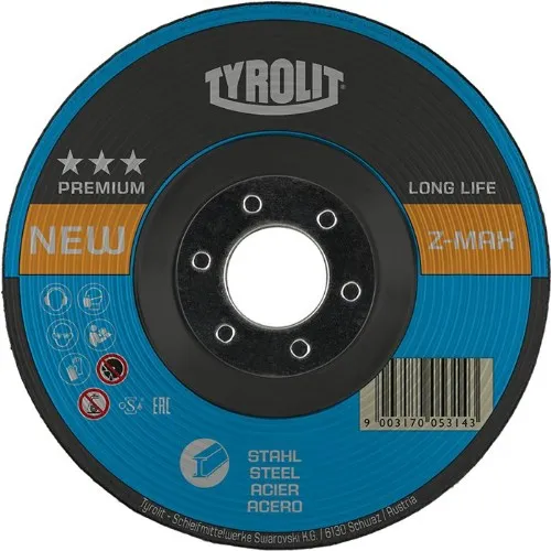 Navrondell TYROLIT Z-Max Stål
