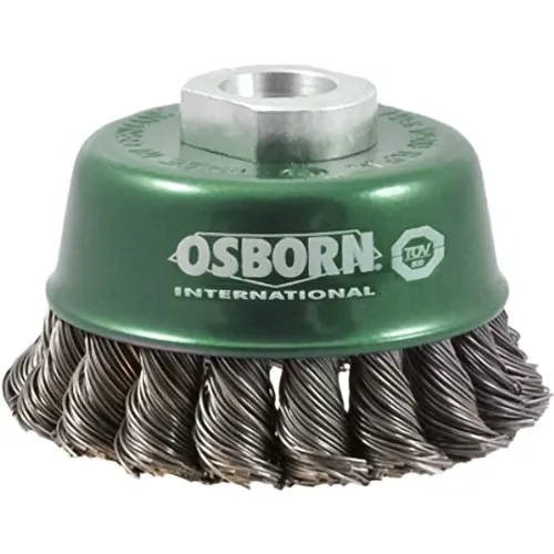 Axialborste OSBORN Virad Rostfri A2 Gängad
