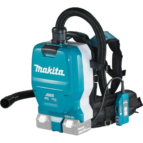Ryggdammsugare MAKITA DVC265ZXU 2x 18 V utan batteri