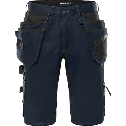 Hantverksshorts FRISTADS 2902 GWM Alnaryd Green Stretch