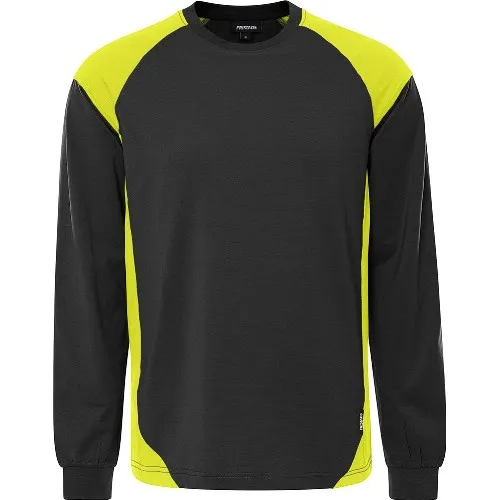T-shirt FRISTADS<br />7071 GTM Skarup Green Lång ärm T-shirt FRISTADS<br />7071 GTM Skarup Green Lång ärm
