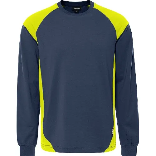 T-shirt FRISTADS 7071 GTM Skarup Green Lång ärm