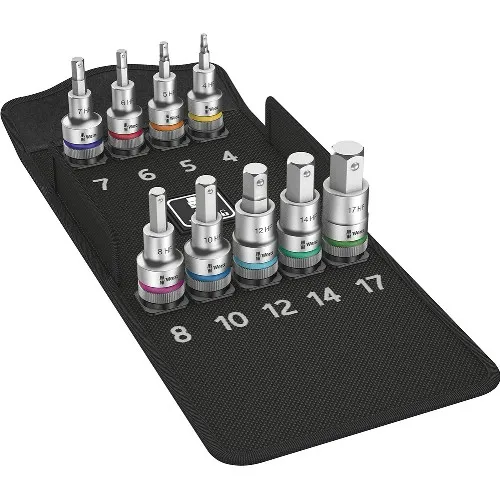 Insexhylssats 1/2" WERA Zyklop 8740 C HF 1
