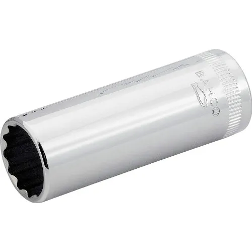 Hylsa 1/4" 12-kant mm lång BAHCO A6800DM