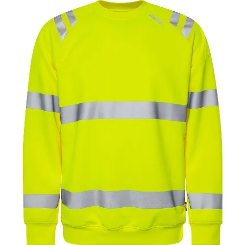 Sweatshirt FRISTADS 7862 GPSW Trofta Green